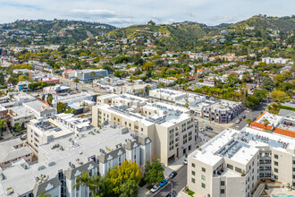 7566 W Sunset Blvd, Los Angeles, CA - VUE AÉRIENNE  vue de carte