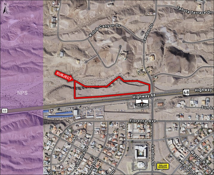 2901 Arizona Highway 68, Bullhead City, AZ à vendre - Aérien – Image 1 sur 5