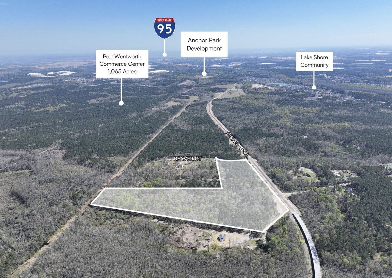 0 Turkey Trail, Port Wentworth, GA à vendre Photo principale– Image 1 sur 8