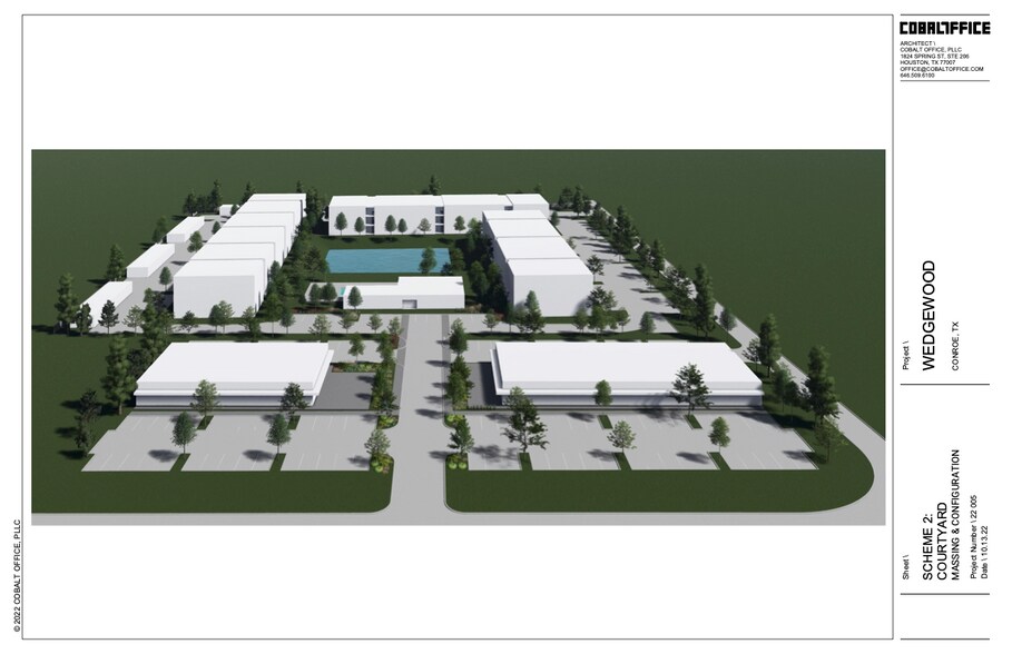 2000 FM 1488 Rd W, Magnolia, TX à louer - Plan de site – Image 1 sur 2