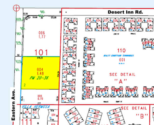 3376 S Eastern Ave, Las Vegas, NV à louer - Plan cadastral – Image 2 sur 16