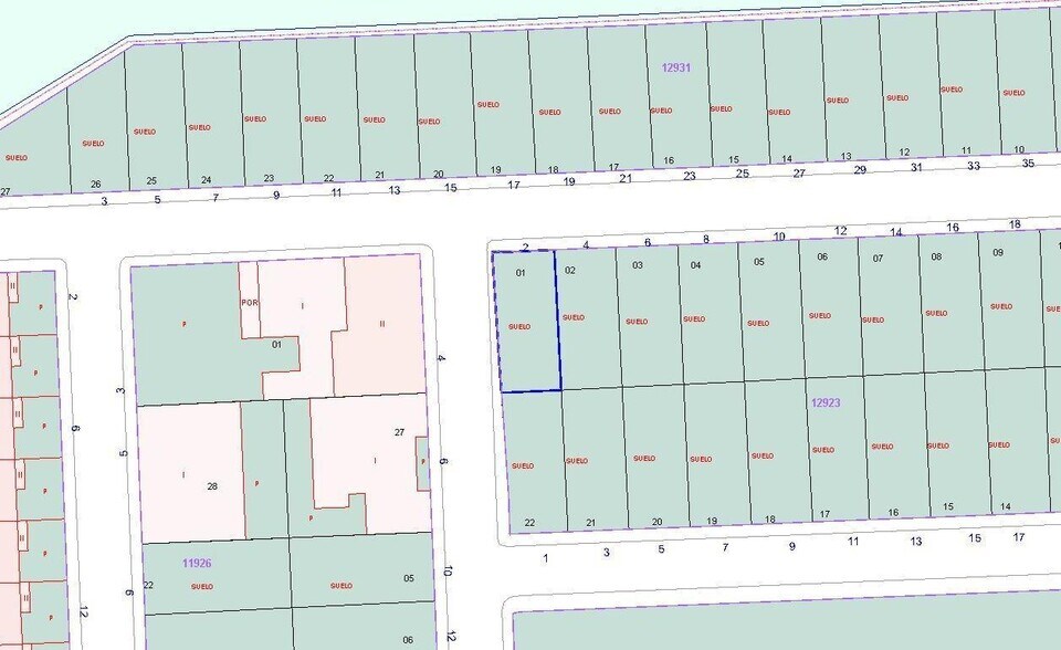 Calle Rosalía de Castro, 2, Fuente Vaqueros, Granada à vendre - Plan de site – Image 2 sur 2