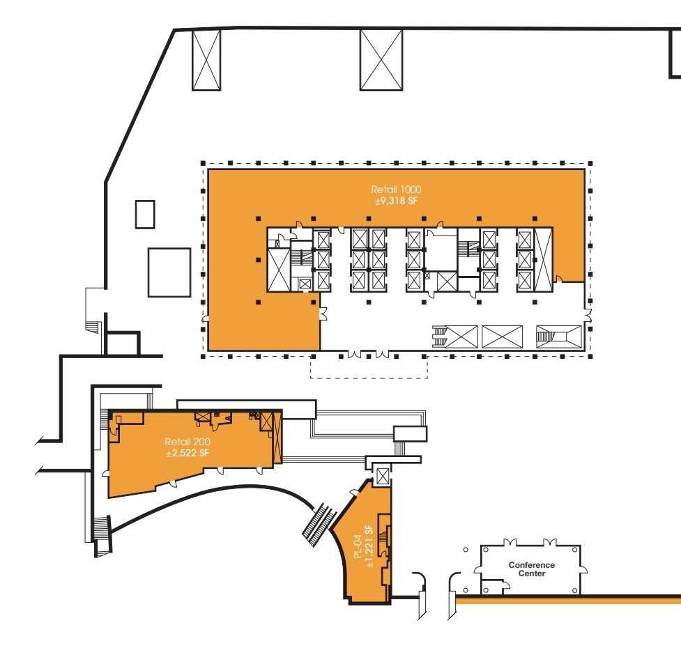 445 S Figueroa St, Los Angeles, CA à louer Plan d’étage– Image 1 sur 1