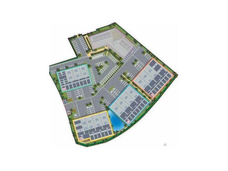 Local d’activités dans Louvres à louer - Plan d’étage – Image 2 sur 3