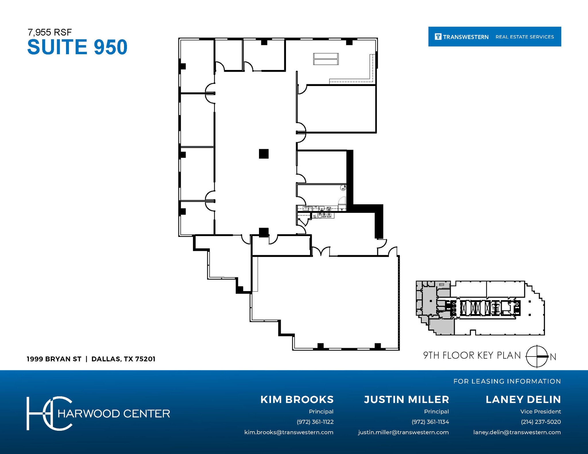 1999 Bryan St, Dallas, TX à louer Plan d’étage– Image 1 sur 1