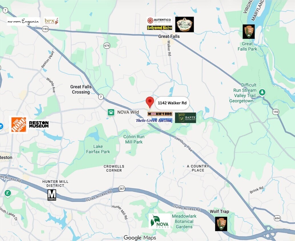 1142-1148 Walker Rd, Great Falls, VA à louer Photo intérieure– Image 1 sur 1