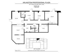 801 W Road To Six Flags, Arlington, TX à louer Plan d’étage– Image 1 sur 1