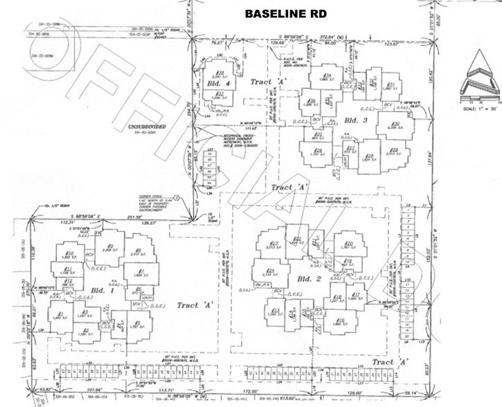 7227 E Baseline Rd, Mesa, AZ à louer - Plan cadastral – Image 2 sur 15