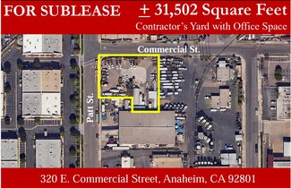 Plus de détails pour 320 E Commercial St, Anaheim, CA - Industriel/Logistique à louer