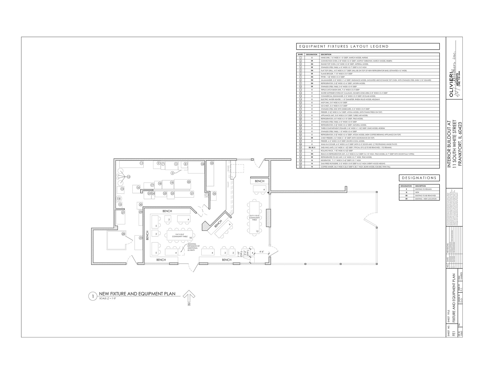 11 S White St, Frankfort, IL à louer Plan de site– Image 1 sur 8