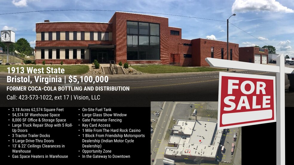 1913 W State St, Bristol, VA à vendre - Photo de l’immeuble – Image 2 sur 21