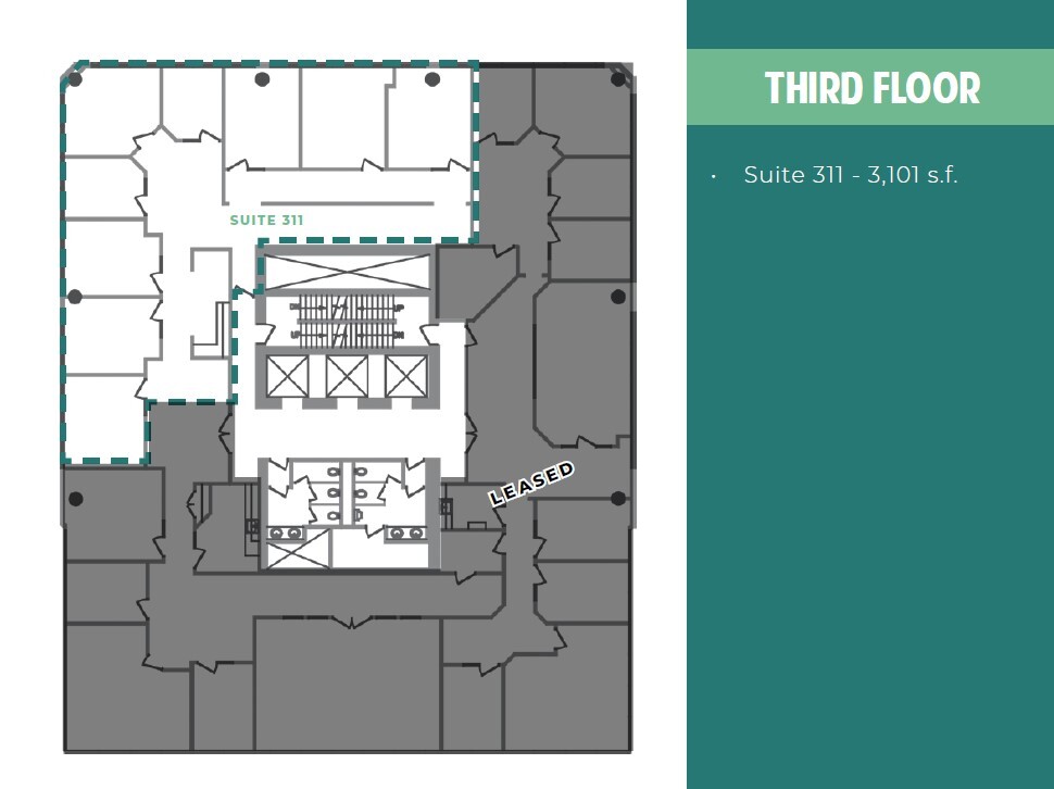 340 12th Ave SW, Calgary, AB à louer Plan d’étage– Image 1 sur 1
