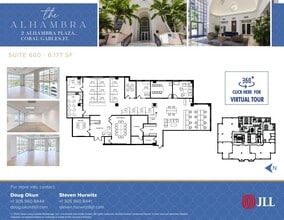 2 Alhambra Plz, Coral Gables, FL à louer Plan d’étage– Image 2 sur 33