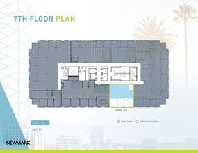 7700 Irvine Center Dr, Irvine, CA à louer Plan d’étage– Image 1 sur 1