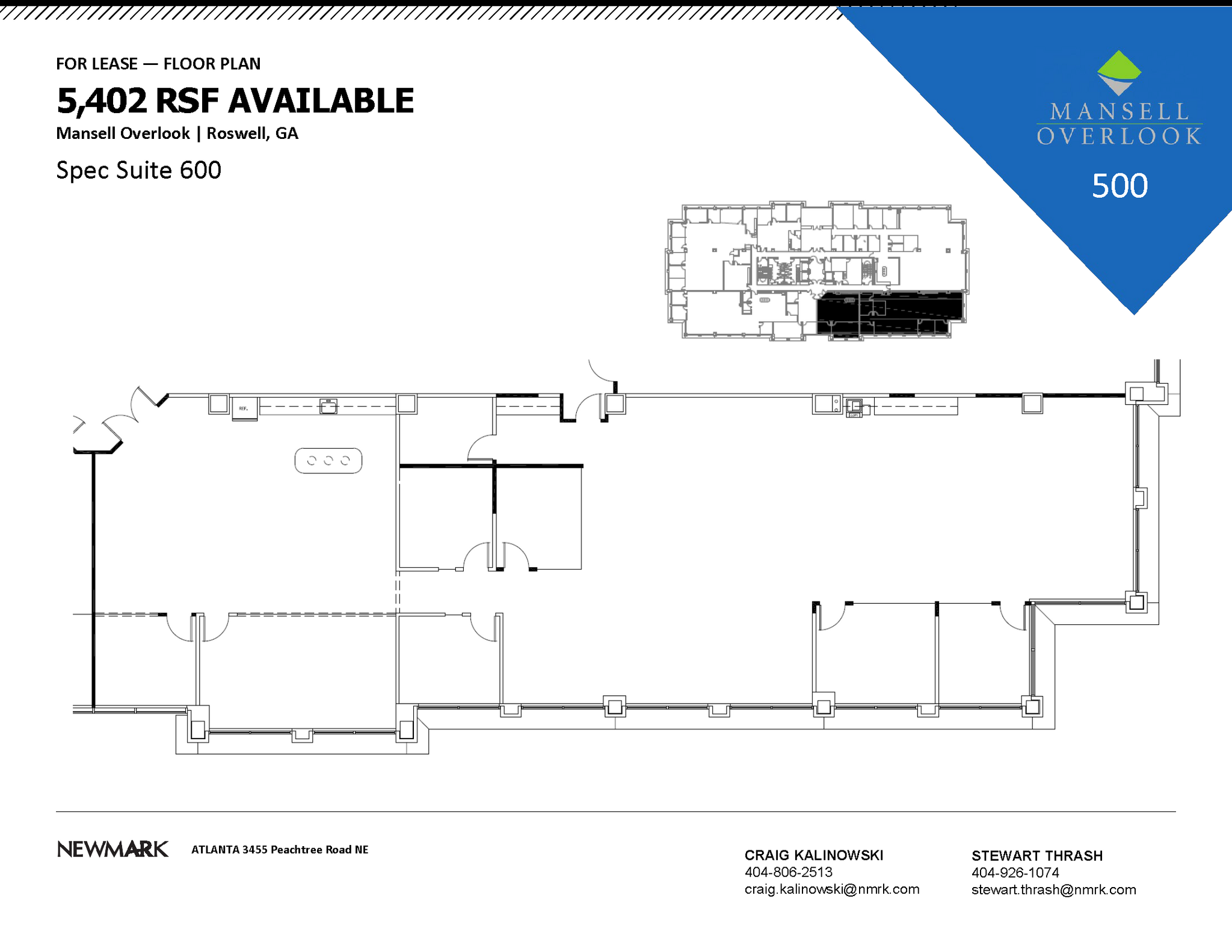 200 Mansell Ct E, Roswell, GA à louer Plan d’étage– Image 1 sur 1