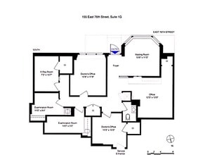 155 E 76th, New York, NY à louer Plan de site– Image 1 sur 1