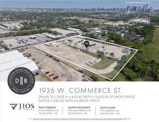 Plus de détails pour 1936 W Commerce St, Dallas, TX - Industriel/Logistique à louer