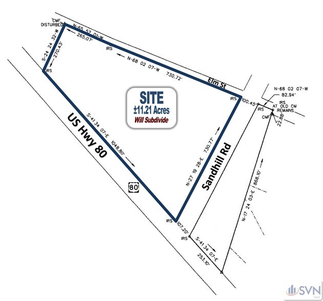 166 US 80, Guyton, GA à vendre - Plan cadastral – Image 3 sur 10