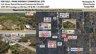 Plus de détails pour 8541 Faust ln, Homosassa, FL - Terrain à vendre