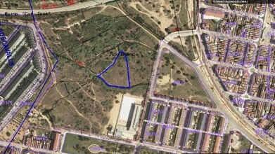 Paraje el Roc Blanc, 25, Terrassa, BAR - VUE AÉRIENNE  vue de carte
