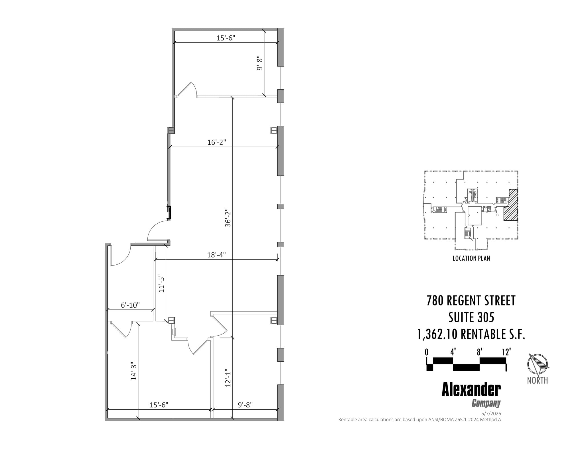 658-672 W Washington Ave, Madison, WI à louer Plan de site– Image 1 sur 1