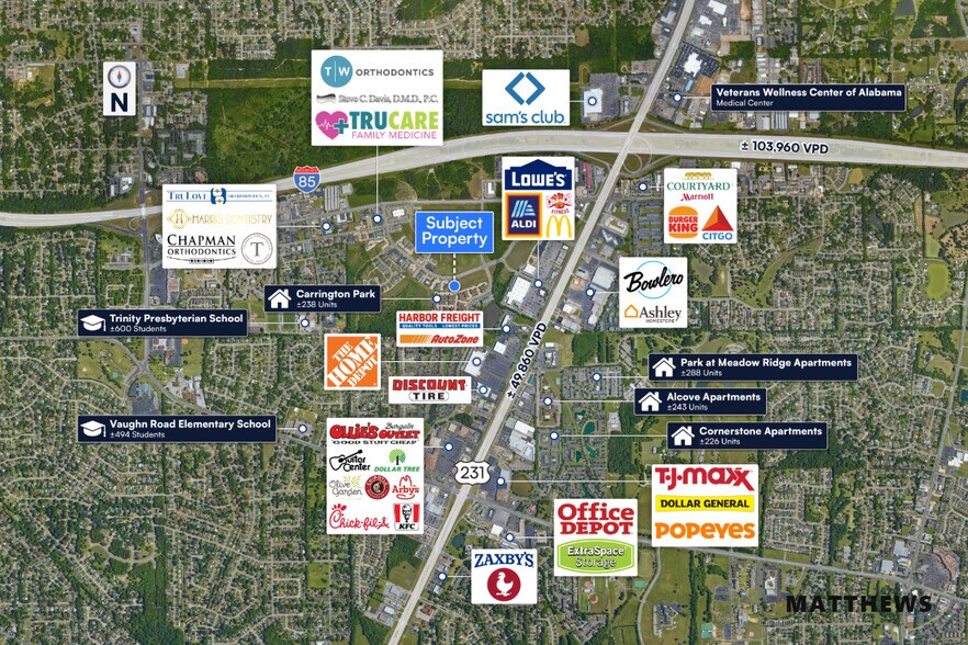 4790 Woodmere Blvd, Montgomery, AL à vendre - Photo de l’immeuble – Image 3 sur 3
