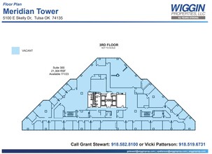 5100 E Skelly Dr, Tulsa, OK à louer Plan d’étage– Image 1 sur 1