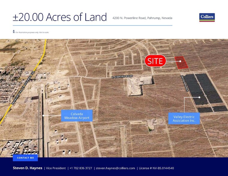 4200 Powerline rd, Pahrump, NV à vendre - Photo principale – Image 1 sur 3