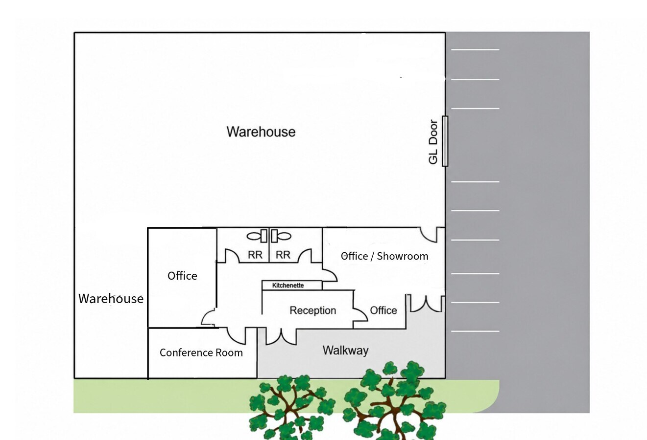 21561-21591 Surveyor Cir, Huntington Beach, CA 92646 - Lot 2b - - Plan d’étage - Image 2 of 9