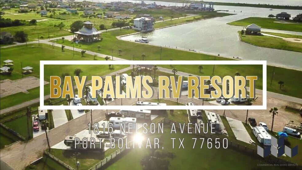 1816 Nelson, Port Bolivar, TX à vendre - Vidéo aérienne – Image 2 sur 2