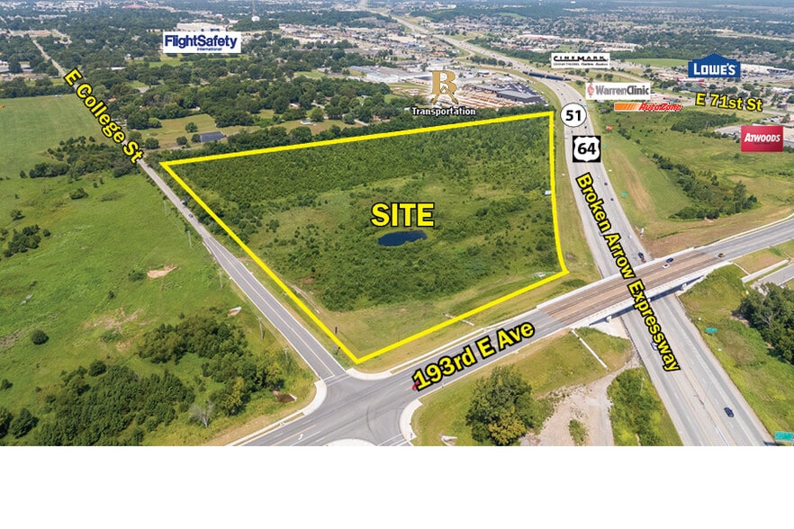 1655 E College St, Broken Arrow, OK à vendre - Photo de l’immeuble – Image 1 sur 4