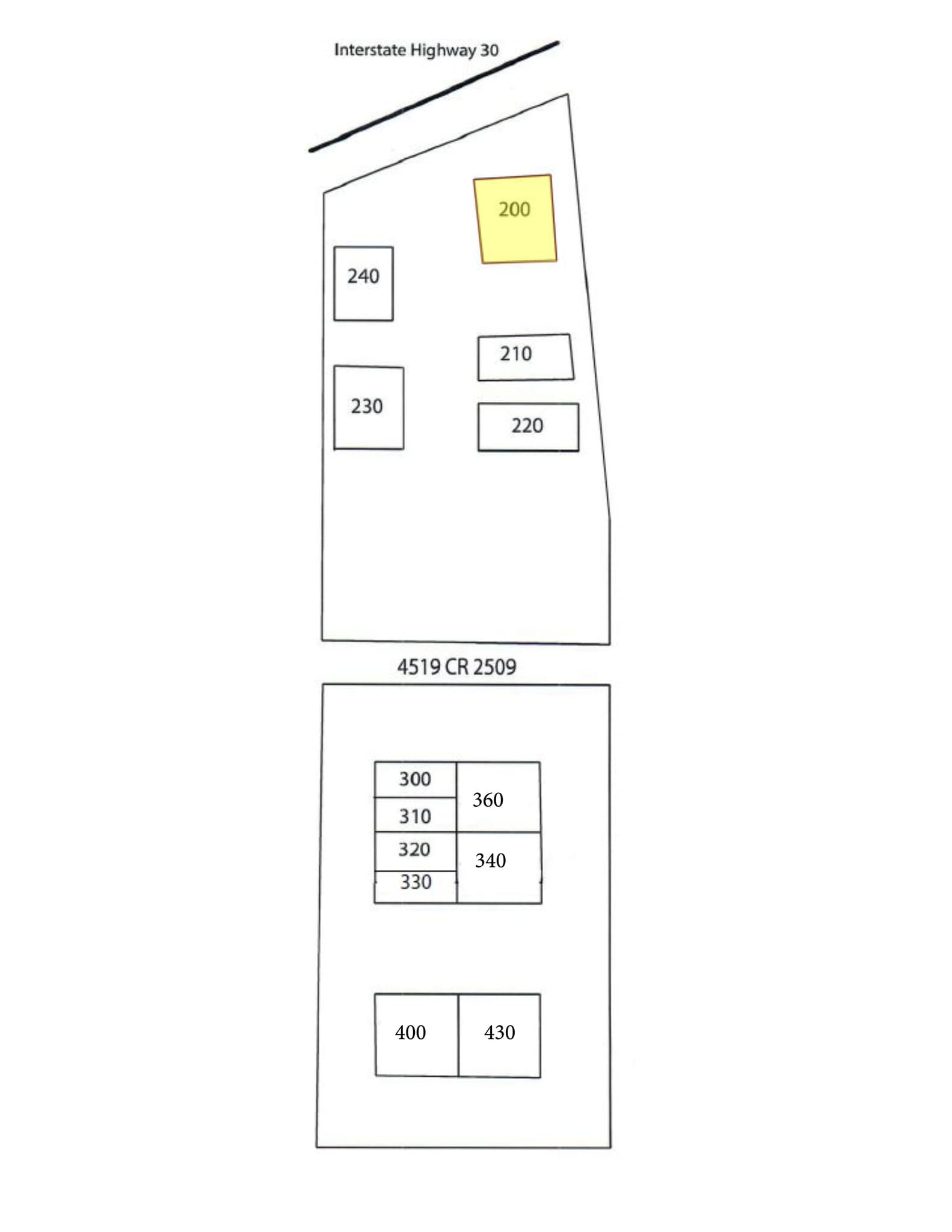 6131 W Interstate 30, Royse City, TX à louer Plan de site– Image 1 sur 1