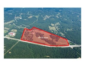 4841 Cagle Rd, Lula, GA - Vue aérienne vue de carte - Image1