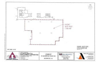 90 Woodbridge Center Dr, Woodbridge, NJ à louer Plan d’étage– Image 1 sur 1