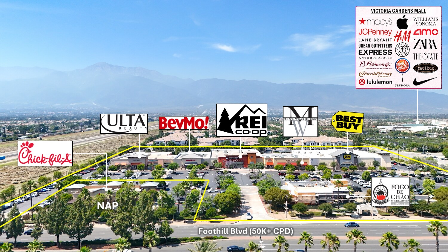 12260 Foothill Blvd, Rancho Cucamonga, CA à vendre Photo de l’immeuble– Image 1 sur 9