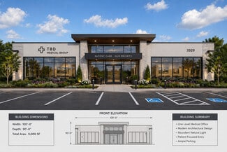 Plus de détails pour 3320 E Hanes Mill Rd, Winston-Salem, NC - Local commercial à louer