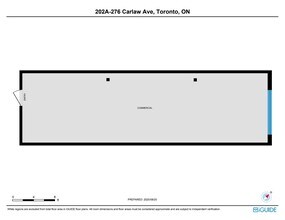276 Carlaw Av, Toronto, ON à louer Plan de site– Image 1 sur 7