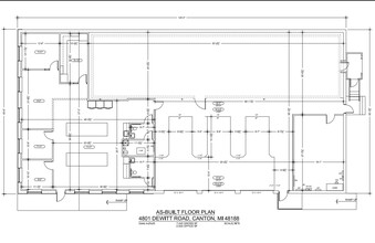 4801 Dewitt Rd, Canton, MI à vendre Plan d’étage– Image 1 sur 1