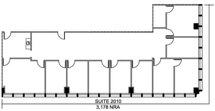 500 Jefferson St, Houston, TX à louer Plan d’étage– Image 1 sur 1