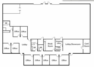 2661 Dow Ave, Tustin, CA à louer Plan d’étage– Image 1 sur 1