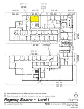 2901 Wilcrest Dr, Houston, TX à louer Plan d’étage– Image 1 sur 1
