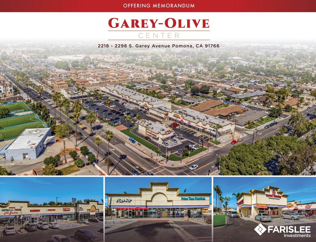 Garey-Olive Center portefeuille de 5 biens à vendre sur LoopNet.fr Photo principale– Image 1 sur 7