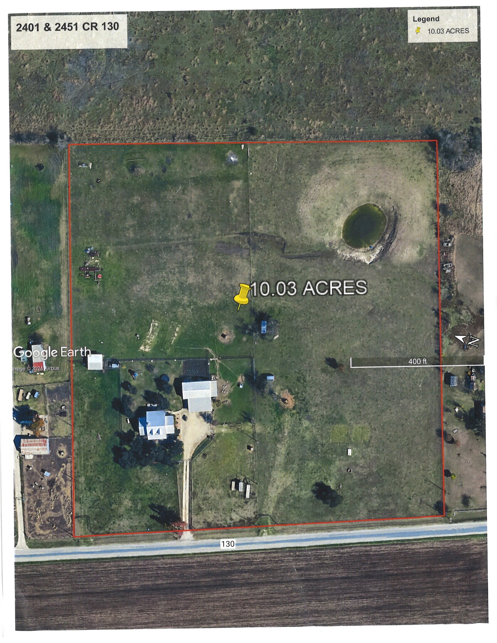 2401 County Road 130, Hutto, TX à vendre Aérien– Image 1 sur 2