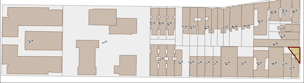 304 W 133rd St, New York, NY à louer - Plan cadastral – Image 2 sur 21