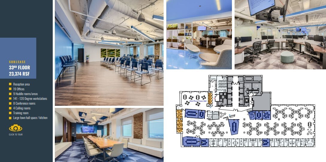 130 E Randolph St, Chicago, IL à louer Plan d’étage– Image 1 sur 1