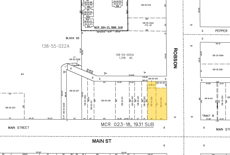 202 W Main St, Mesa, AZ à vendre - Plan cadastral – Image 2 sur 8