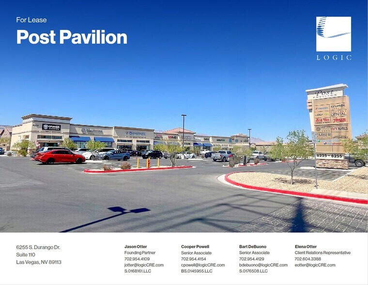 6255 S Durango Dr, Las Vegas, NV à louer - Photo de l’immeuble – Image 2 sur 4