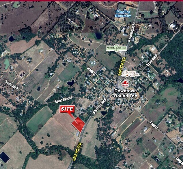 460 Washington St, Round Top, TX à vendre - Photo de l’immeuble – Image 2 sur 2