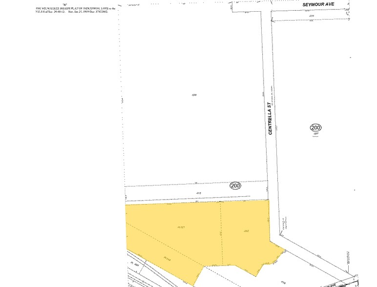 10700 W Waveland Ave, Franklin Park, IL à louer - Plan cadastral – Image 2 sur 13