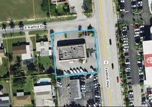 1128 N Federal Hwy, Lake Park, FL - VUE AÉRIENNE  vue de carte